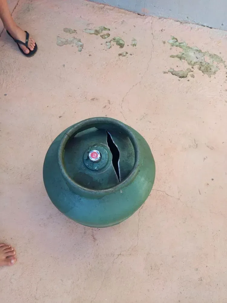 Imagem de compartilhamento para o artigo Botijão de gás lacrado explode em residência e assusta moradores de distrito de Paraíso das Águas da MS Todo dia